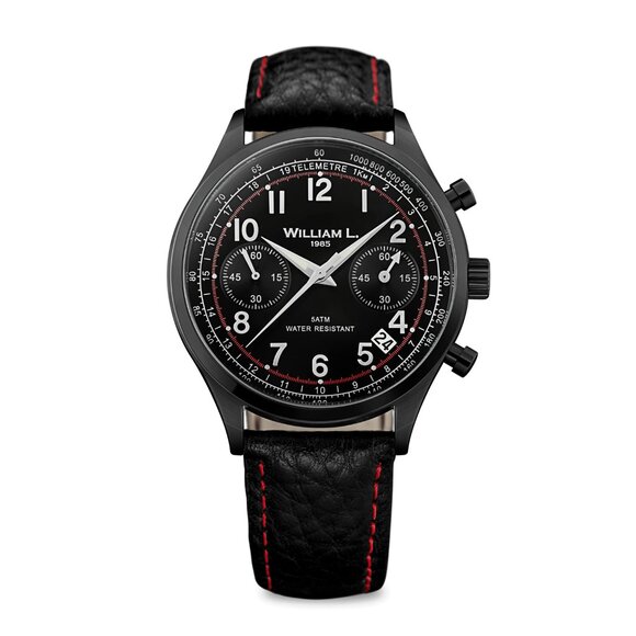 William L. Vintage Style Chronograph